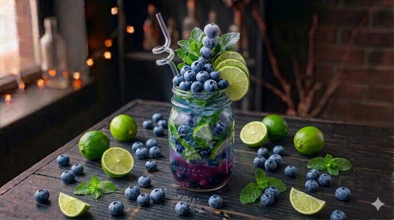 Blueberry Mojıto